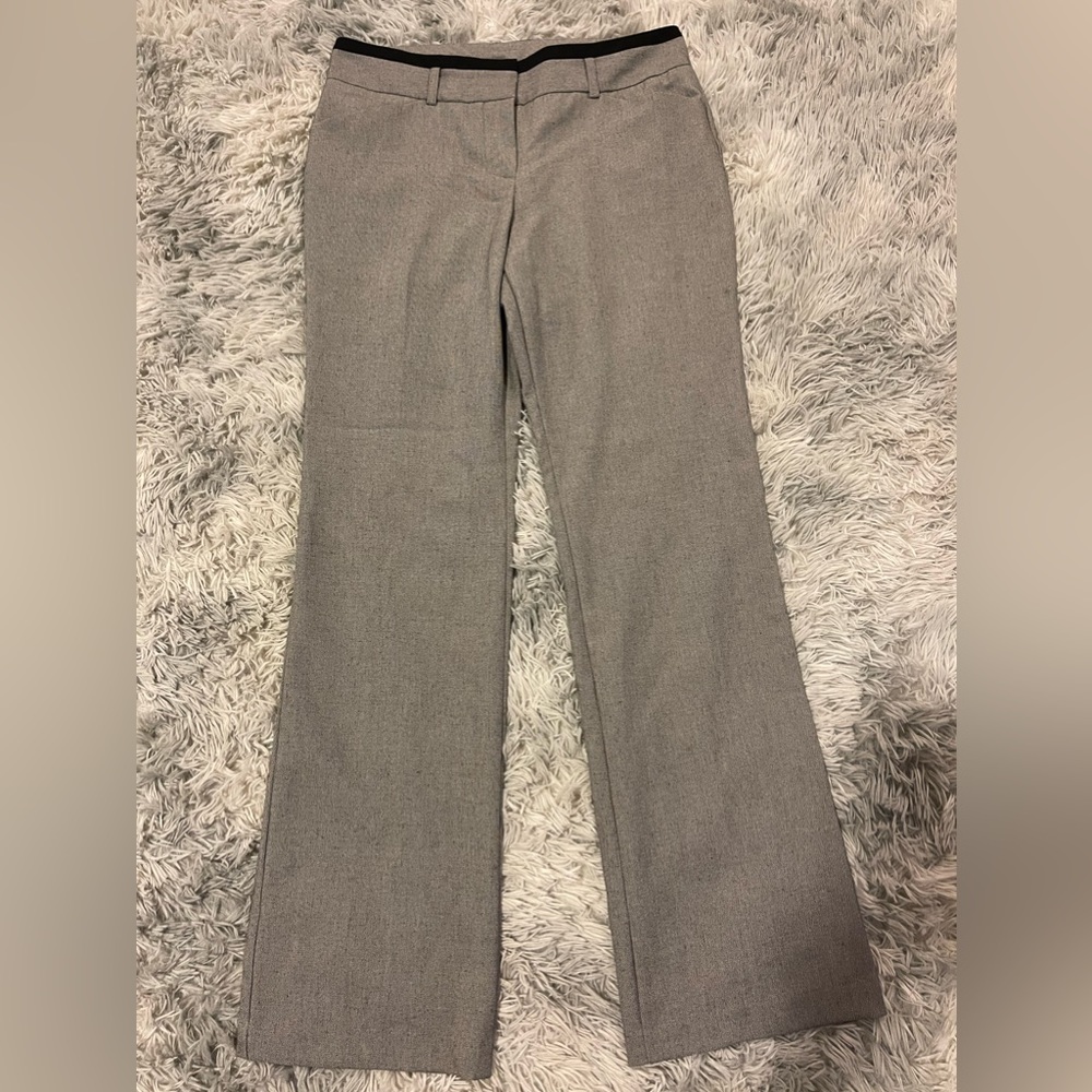 BCX black trimmed dress pants, trousers, slacks, 9